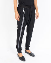 Load image into Gallery viewer, FW19 Embroidered Black Perth Jogging Trousers