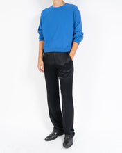 Load image into Gallery viewer, FW20 Electric Blue Cropped Perth Sweater 1 of 1 Sample