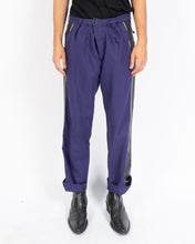 Load image into Gallery viewer, SS18 Striped Violet Belt Trousers 1 of 1 Sample