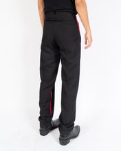 Load image into Gallery viewer, FW19 Red Black Two Tone Trousers