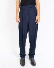 Load image into Gallery viewer, FW19 Navy &amp; Black Two Tone Trousers Sample