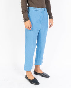 FW19 Angel Blue Cropped Trousers Sample