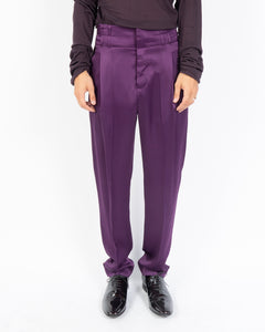 SS18 Kuiper Violet Pleated Trousers