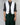 FW18 Classic Waistcoat in White Cotton