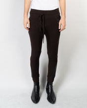 Load image into Gallery viewer, FW17 Brown Leather Patched Lounge Trousers