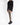 FW19 Draped Front Blazer in Black Wool & Silk