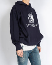 Load image into Gallery viewer, Navy Interpol Hoodie