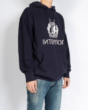 Load image into Gallery viewer, Navy Interpol Hoodie