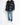 Dark Blue Oversized Puffer Jacket