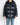 Dark Blue Oversized Puffer Jacket