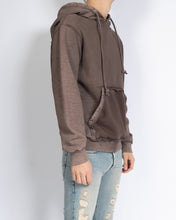 Load image into Gallery viewer, Distressed Brown Washed Hoodie
