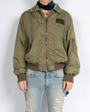 Load image into Gallery viewer, SS13 Washed Green Military Bomber Jacket