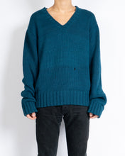 Load image into Gallery viewer, Distressed V-Neck Knit
