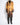 FW18 Brown Handpainted Runway Leather Coat