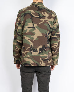 Military Camouflage Jacket with Patches