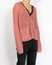 Load image into Gallery viewer, SS20 Hand-Knitted Oversized Mohair Cardigan