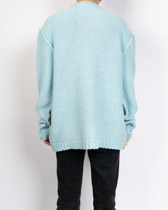 Light Blue Looney Tunes Inside Out Knit
