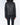 Black Waxed Buttoned Jacket