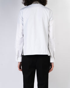 FW20 White Crystal Collar Dress Shirt