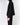 SS20 Black Crystal Collar Dress Shirt Sample