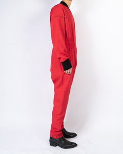 FW18 Oversized Red Fireworker Jumpsuit 1of1