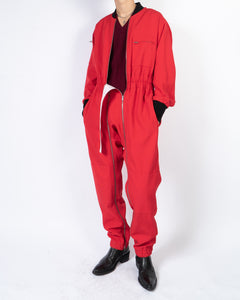 FW18 Oversized Red Fireworker Jumpsuit 1of1