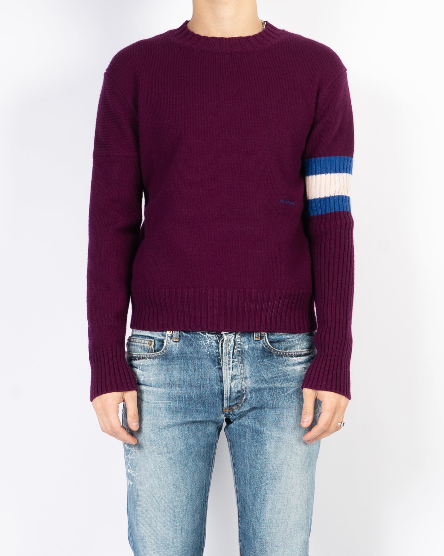 FW17 Burgundy Cashmere Sweater