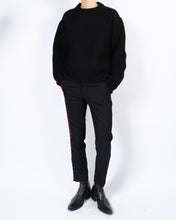 Load image into Gallery viewer, FW20 Black Chunky Cable Knit