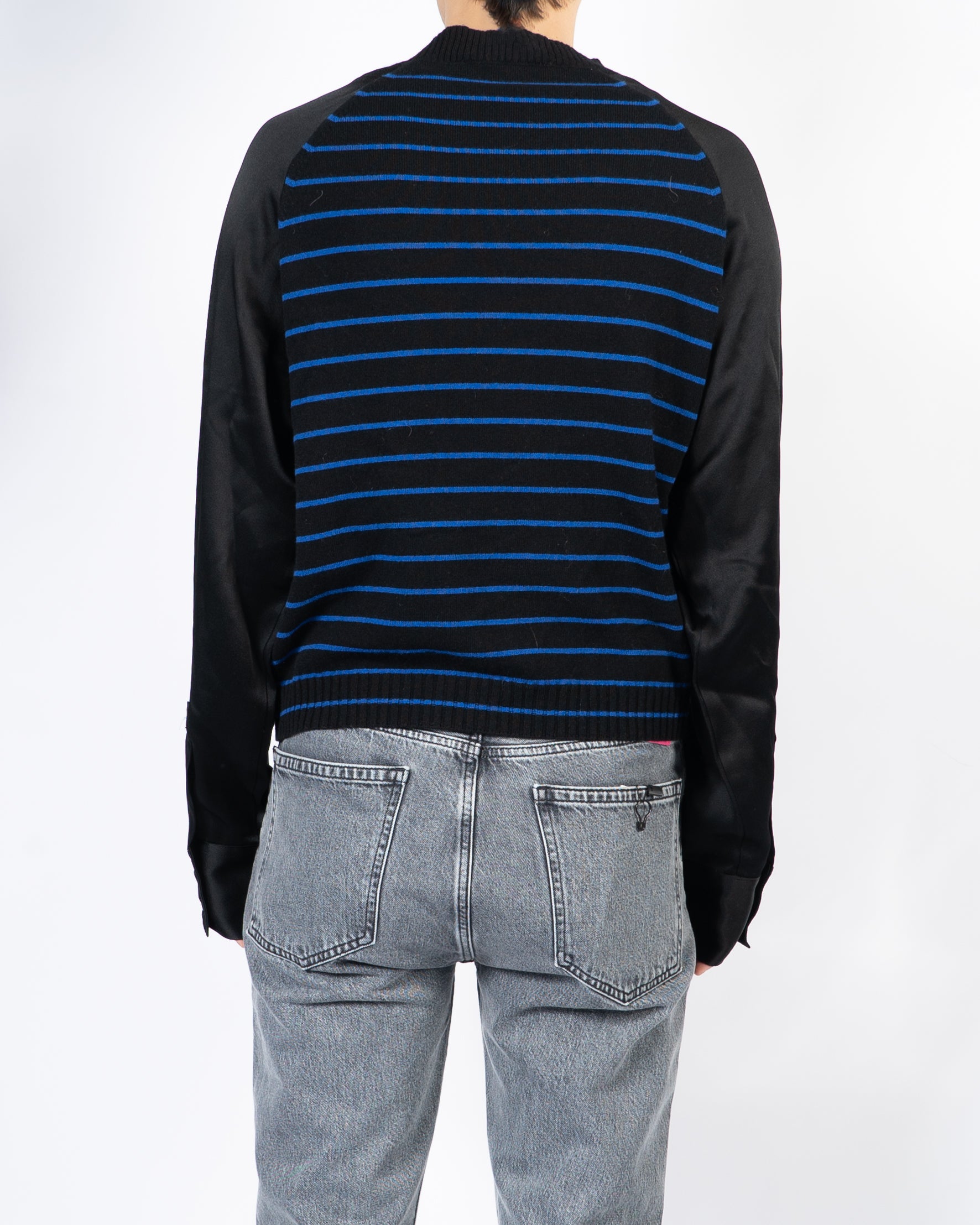 FW19 Shirt-Sleeve Striped Knit Sample