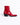 FW18 Red Leather Painted Cowboy Boots