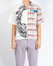 Load image into Gallery viewer, White Double Match Logo Shirt