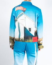 Load image into Gallery viewer, Schoolhouse Printed Denim Jacket