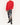 FW18 Boxy Knit Sweater in Red Mohair