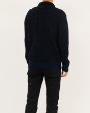 Load image into Gallery viewer, Geometric Neckband Cashmere Sweater