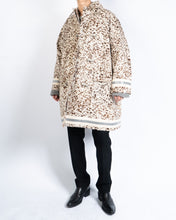 Load image into Gallery viewer, 1 of 1 Cow Leather Splatter Printed Coat