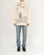 Load image into Gallery viewer, FW18 Beige Andy Warhol Intarsia Wool Knit