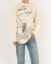 Load image into Gallery viewer, FW18 Beige Andy Warhol Intarsia Wool Knit