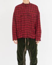 Load image into Gallery viewer, FW17 Quilted Red Runway Shirt