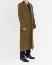 Load image into Gallery viewer, FW18 Ankle Length Khaki Wool Coat