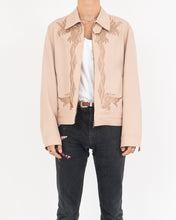 Load image into Gallery viewer, Pale Pink Embroidered Wool Jacket