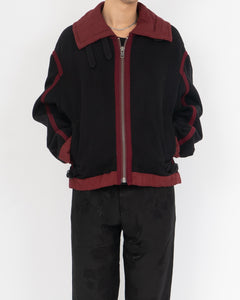 FW17 Wool Aviator Jacket Red/Black 1 of 1 Sample