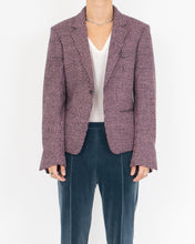 Load image into Gallery viewer, FW16 Pink Houndstooth Wool Blazer