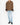 FW17 Quilted Mandarin Collar Brown Wool Shirt Jacket