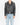 Leather Biker Jacket with Metall Insert