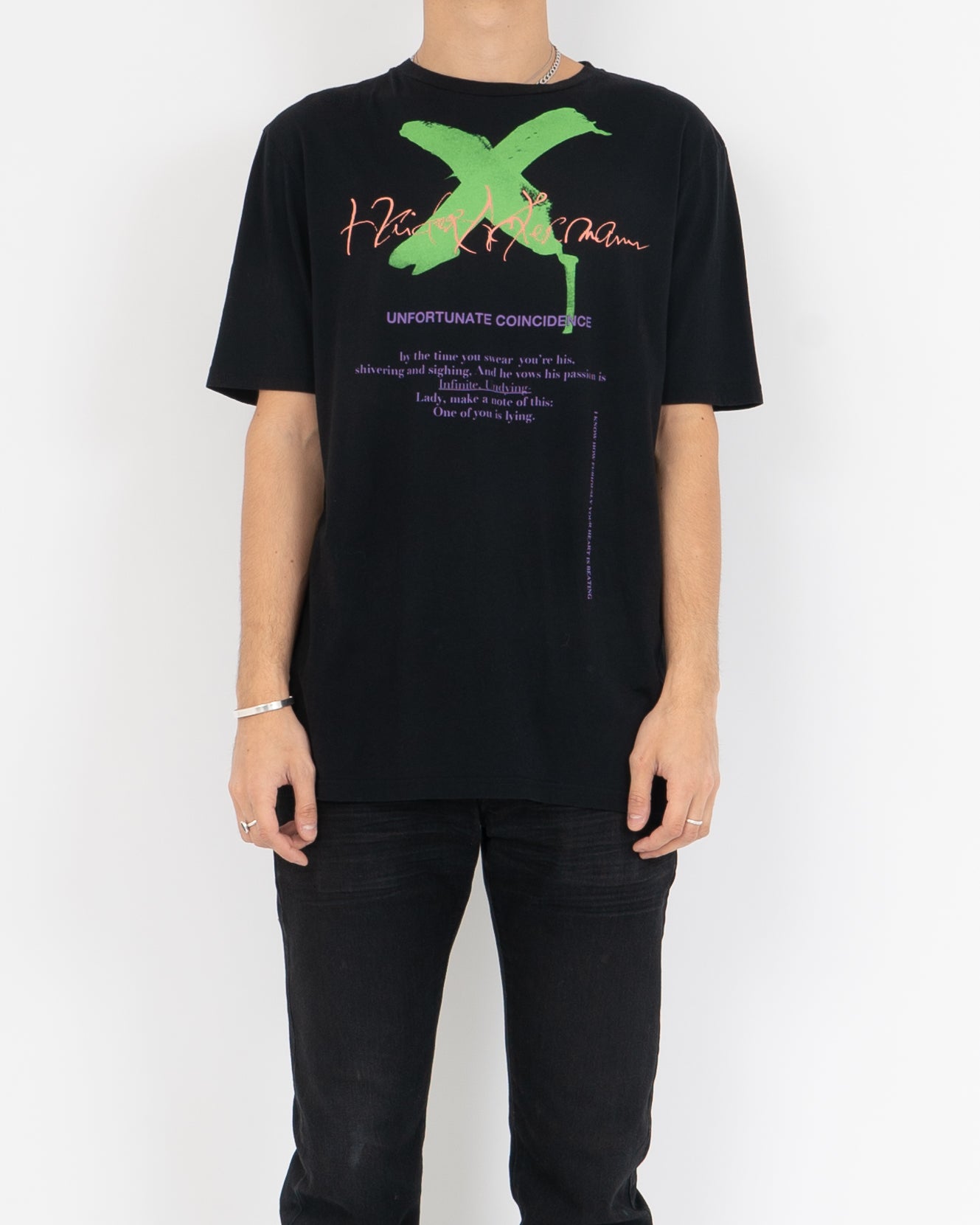 FW19 Unfortunate Coincidence T-Shirt in Cotton