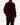 Oversized Biker Bomber in Burgundy Velvet