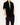 FW15 Oversized Black Velvet Kimono