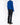 SS18 Blue Suede Leather Zipped Jacket