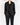 SS19 Black Pyjama Style Oversized Blazer
