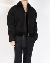 Load image into Gallery viewer, FW20 Black Reversible Shearling Jacket Sample